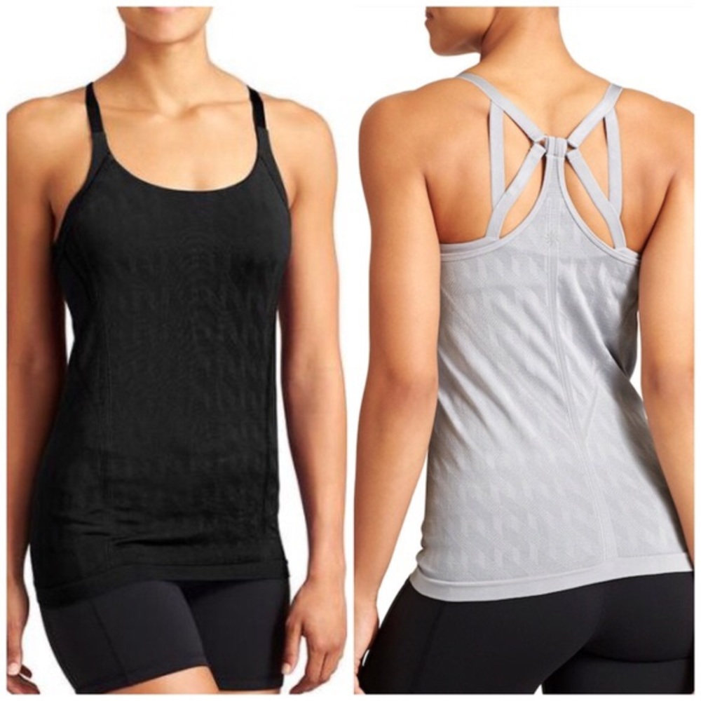 Athleta Black Energy Crush Tank & Built in Bra✨